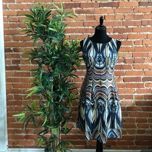 Sleeveless Artsy A-line